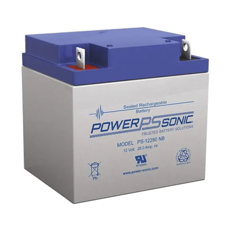 Batería 12V 28AH Para Respaldo Tecnologías AGM/VRLA 5 Años Vida Útil Terminales NB2 Reconocida UL image 5