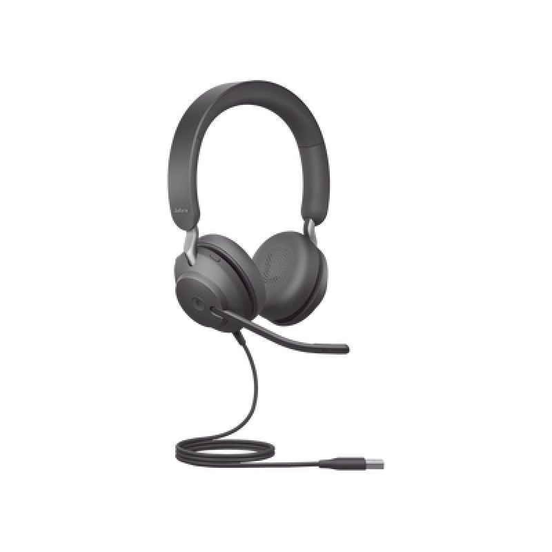 Jabra Jabra Evolve 2 40SE Auricular stereo versión MS con aislamiento de ruido conexión USBA y indicador de ocupado Busylight 24189999999