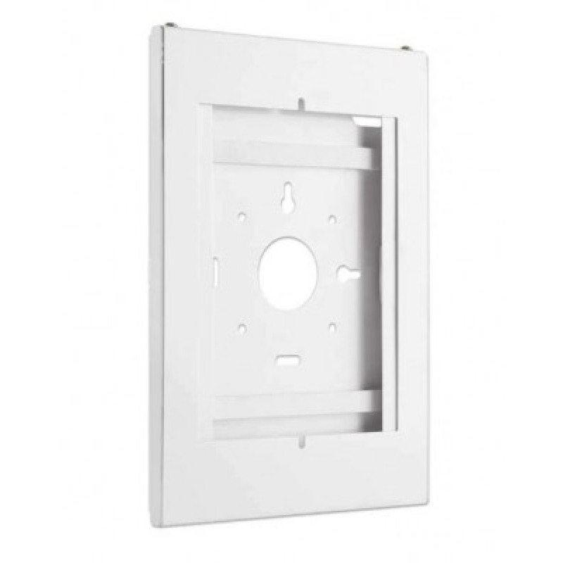 MANHATTAN 462228 Soporte para montaje en pared para tableta y iPad Carcasa antirrobo para tabletas de 9,7" a 10,5", se puede montar en la pared o en una placa VESA, blanco