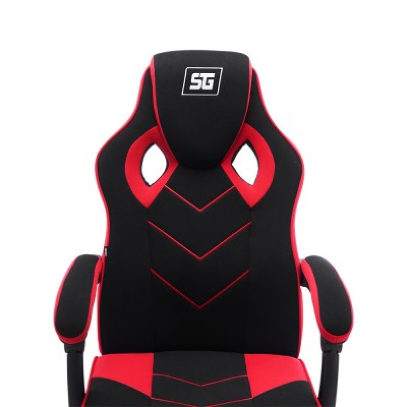 Vorago CGC301 Silla universal para juegos asiento acolchado Negro, Rojo