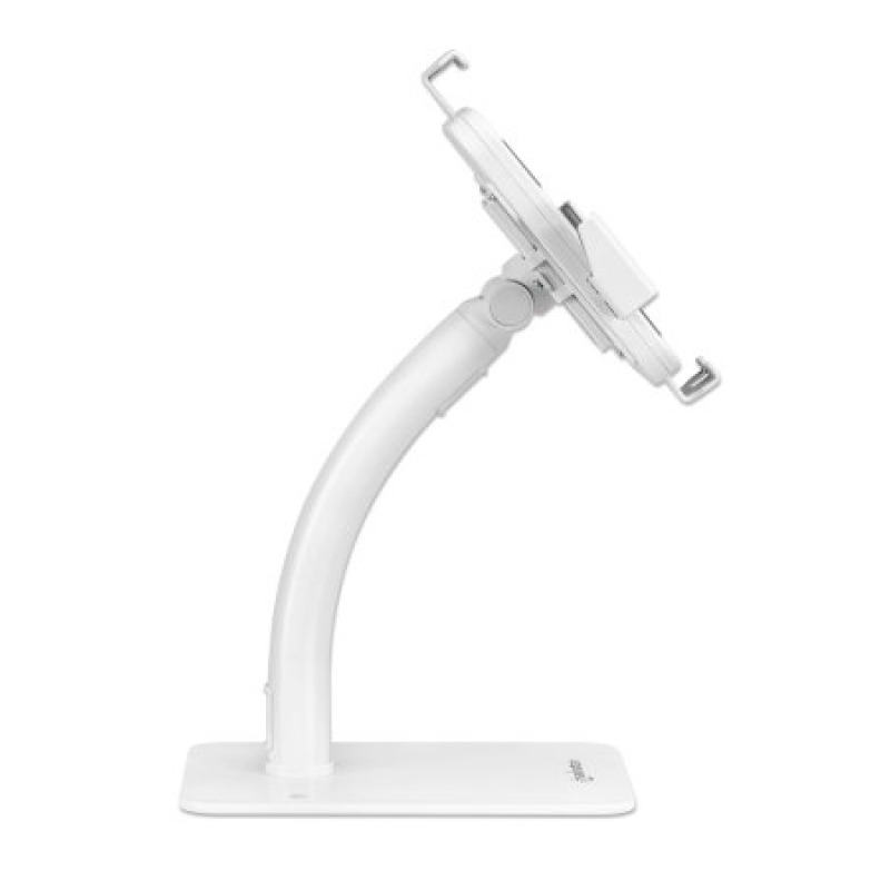 MANHATTAN 406352 - Soporte antirrobo para Tablet y iPad / Soporte universal para tabletas de 7,9" a 11", para escritorio, con rotación de 360°, inclinación de +20° a -110°, blanco image 4