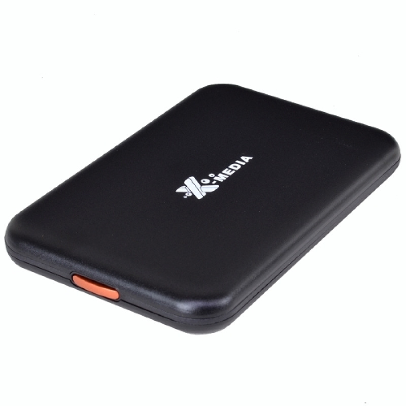 KIT P/CREAR HD 2.5 EXTERNO USB 2.0 SATA NEGRO XMEDIA EN-2251-BK