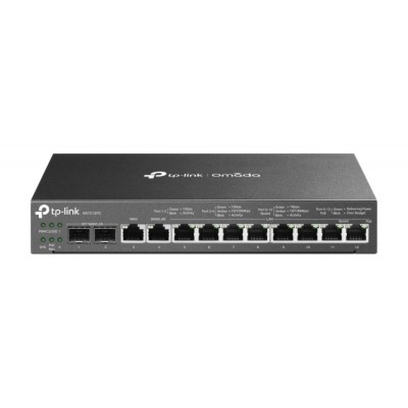 Router Omada VPN / SDN MultiWAN 1G / Switch con PoE y Controlador  / 2 puerto WAN/LAN SFP 1G / 1 Puerto RJ45 WAN / 1 Puerto WAN/LAN RJ45 / 8 Puertos PoE LAN RJ45 /  24980 Sesiones Concurrentes / Administración por Controlador Omada o StandAlone image 3