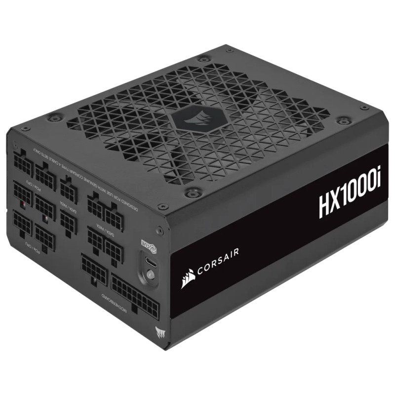 FUENTE DE PODER CORSAIR (CP-9020259-NA) HX1000I,1000W,FULL MODULAR,80 PLUS PLATINUM,NEGRO image 5