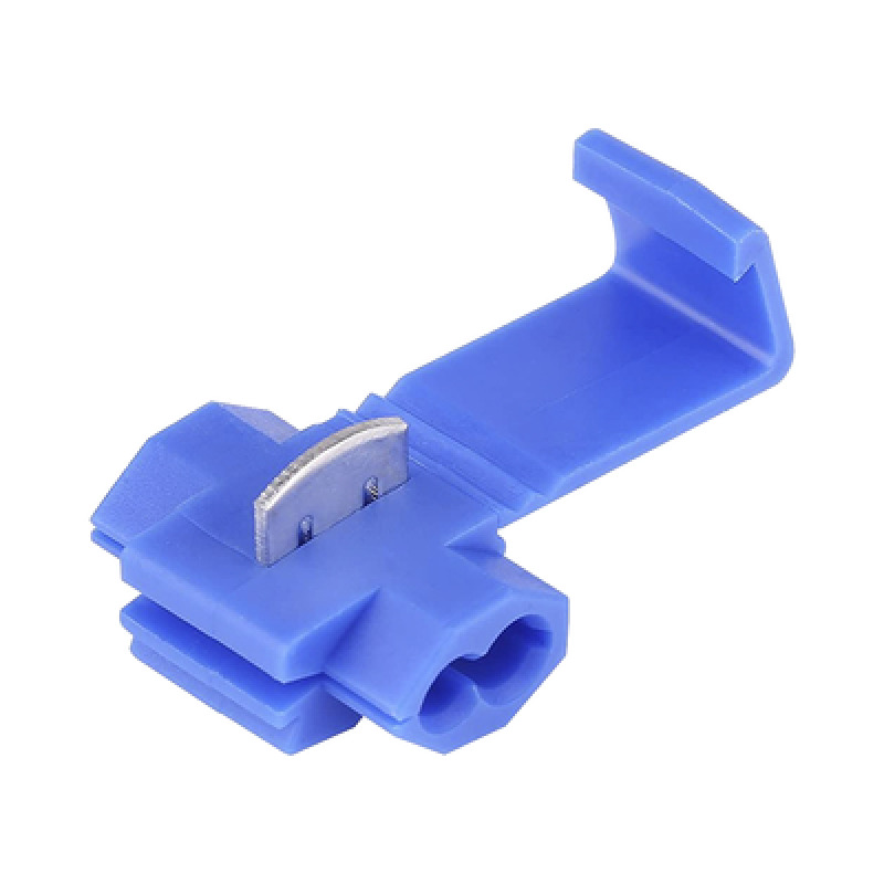 Terminal tipo almeja / 18  14 AWG / Azúl / Paquete de 25 piezas