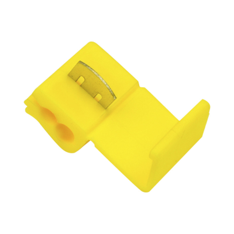 Terminal tipo almeja / 12  10 AWG / Amarillo / Paquete de 25 piezas