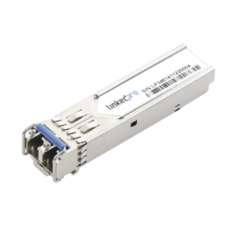Transceptor Óptico Industrial SFP MiniGbic / Multimodo 850 nm / 10 Gbps / 10GBASESR / Conectores LC/UPC Dúplex / DDM / Hasta 550 m