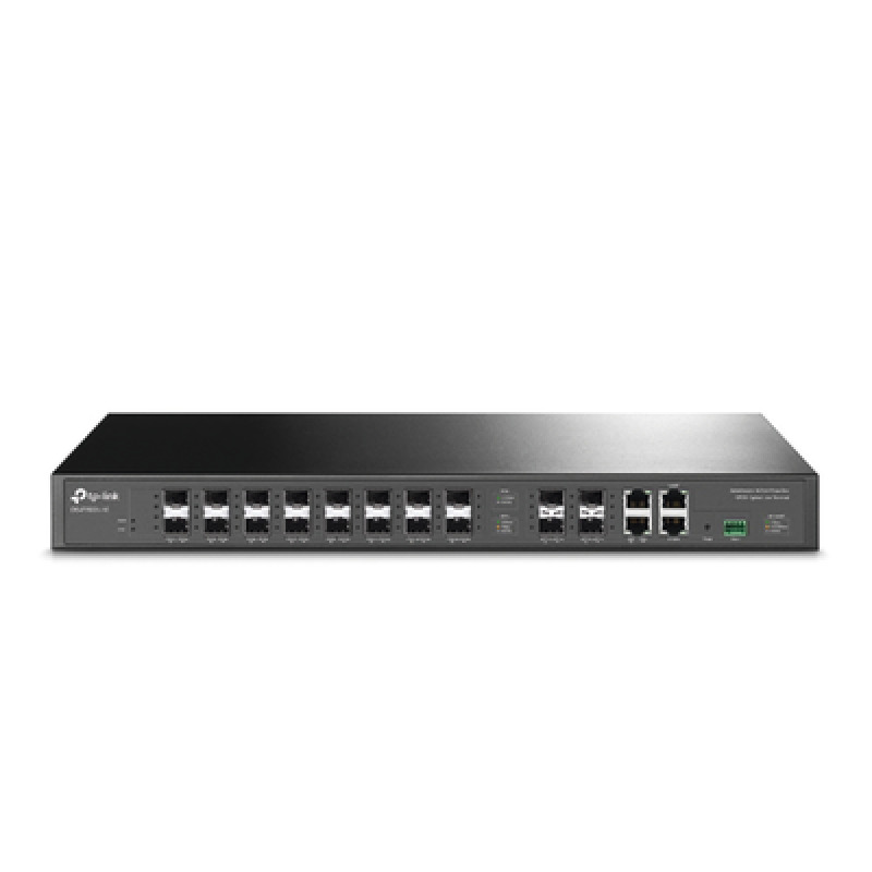 DeltaStream  OLT de 16 puertos GPON / Conexión de hasta 2048 ONUs / 2 Puertos Gigabit RJ45 Uplink / 4 Puertos SFP Uplink / Fuentes Redundantes AC AC incluidas / Administración desde la nube DPMS