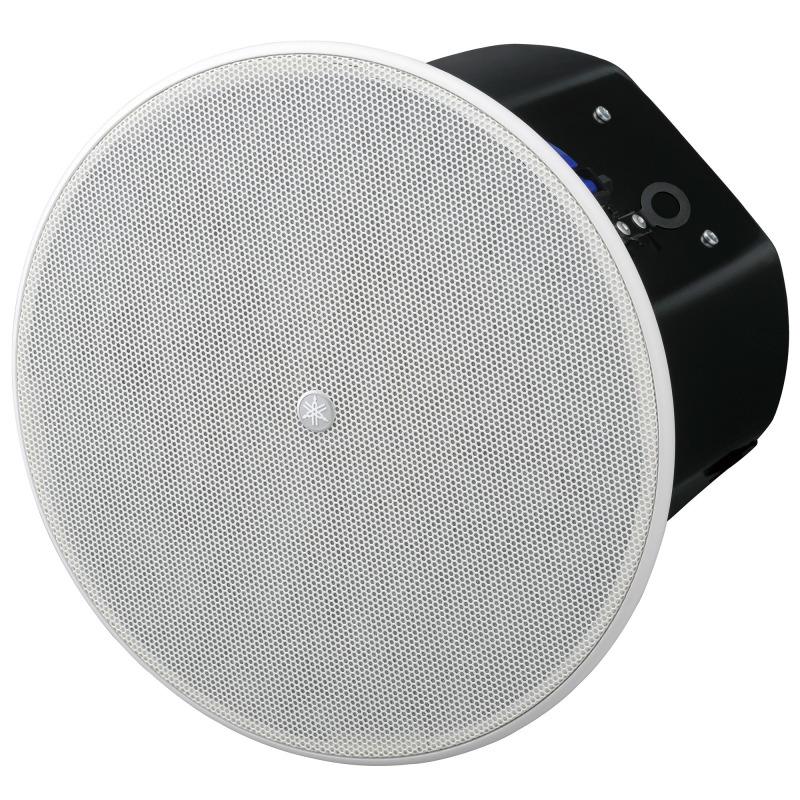 Altavoz de Plafón | Woofer 8 in Tweeter 1 in | Rango Completo | 8 Ohms | 70v 100v | Con Caja Acústica | Par Color Blanco