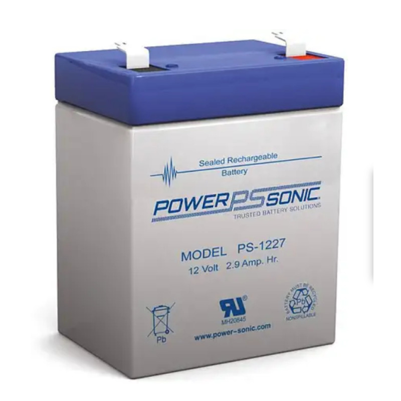 Batería 12V 29AH Para Respaldo Tecnologías AGM/VRLA 5 Años Vida Útil Terminales F1 Reconocida UL
