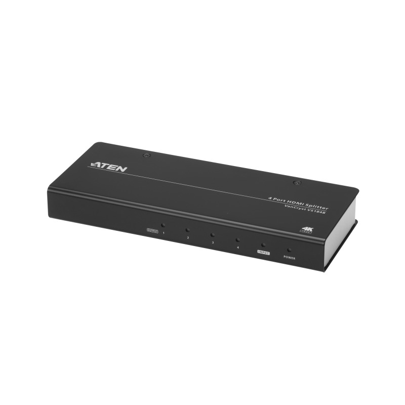 Splitter HDMI | 1 x 4 | True 4K  60 Hz | HDCP 22 | EDID Expert | HDR 444 | Plug  Play