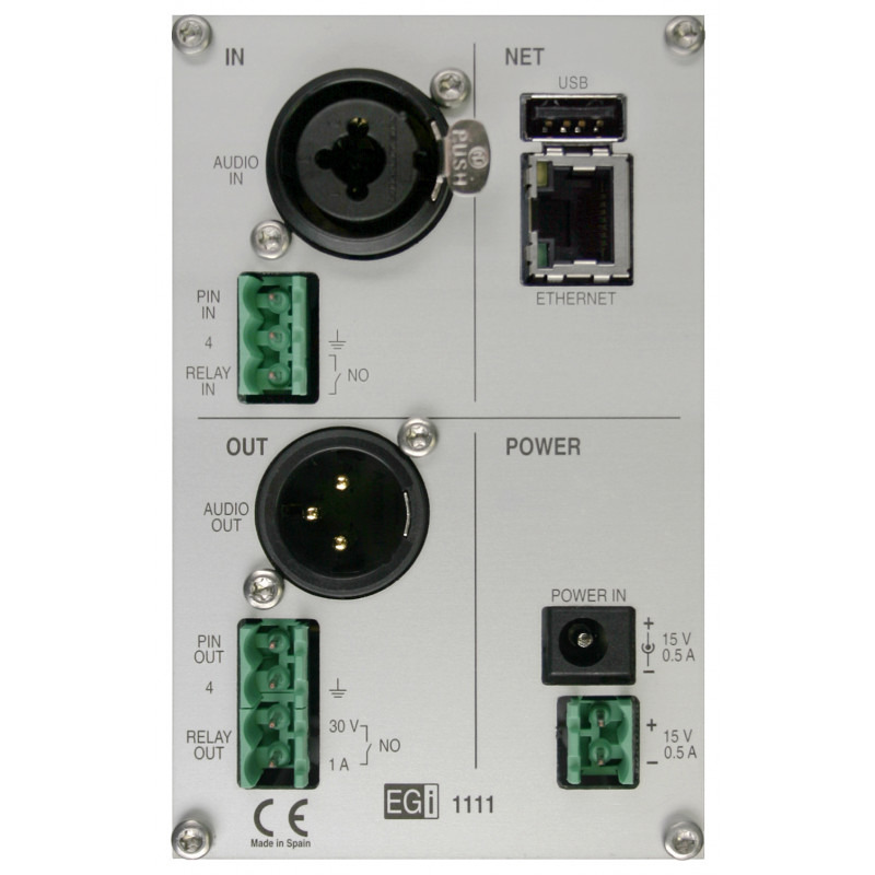 Interfaz Millennium IP para gestión de avisos y música por redes Ethernet por Streaming image 4