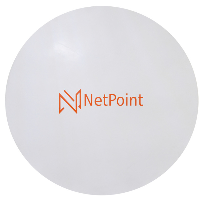 Antena de parabola profunda blindada con supresión al ruido de 3 ft 4964 GHz Ganancia 34 dBi con SLANT de 45  y 90  ideal para hasta 70 km Conectores Nhembra montaje con alineación milimétrica