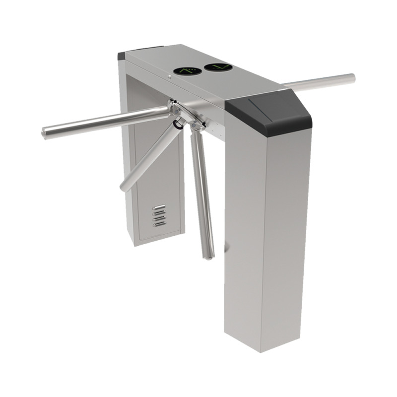 Torniquete Industrial en Acero Inoxidable Bidireccional Espacio para Lectora de Proximidad