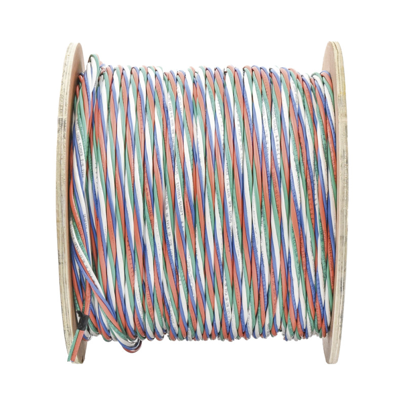 Bobina de 305 Metros Cable Múltiple Armado / 4 x 18 AWG SH  6 x 22 AWG SH  2 x 22 AWG SH  4 x 22 AWG SH CMR image 3