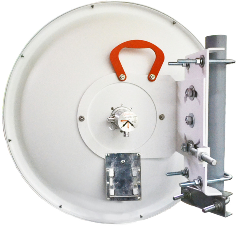 Antena de parabola profunda blindada con supresión al ruido de 6 ft 4964 GHz Ganancia 41 dBi con SLANT de 45  y 90  ideal para distancias superiores a 100 km Conectores Nhembra montaje con alineación milimétrica image 4
