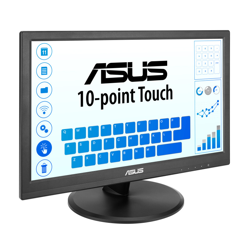 MONITOR TOUCH ASUS VT169HE /15.6 /1920X1080 /TR 5MS /HDMI /VGA /VESA image 3
