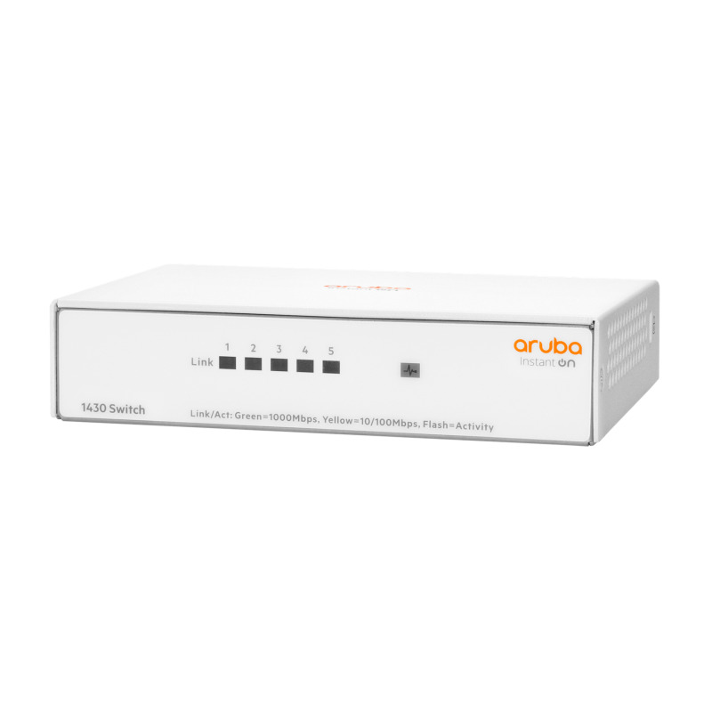 SWITCH HPE ARUBA R8R44A INSTANT ON 1430 CON 5 PUERTOS RJ45 10/100/1000 MBPS NO ADMINISTRABLE image 3