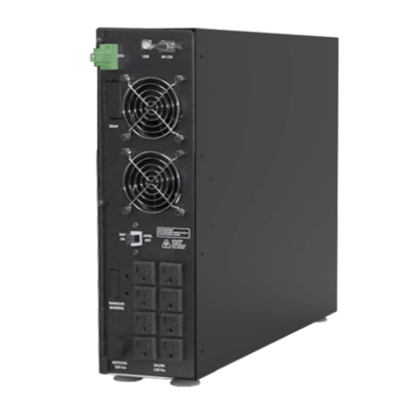 UPS 2KVA 2000VA/2000W ON LINE SENOIDAL DOBLE CONVERSION ALTA FRECUENCIA SIGNAL GABINETE TORRE/RACK 120V ENTRADA/SALIDA RESPALDO 15 MINS CARGA TIPICA, 9 MINS CARGA MEDIA/3 MINS CARGA MAXIMA 8 CTOS. image 3