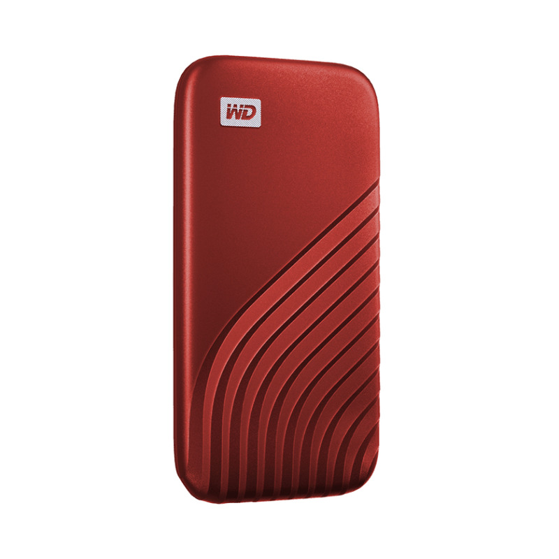 UNIDAD DE ESTADO SOLIDO SSD EXTERNO WD MY PASSPORT 1TB PORTATIL USB 3.2 TIPO C ROJO WINDOWS MAC BACKUP ENCRIPTACION WDBAGF0010BRD-WESN image 2