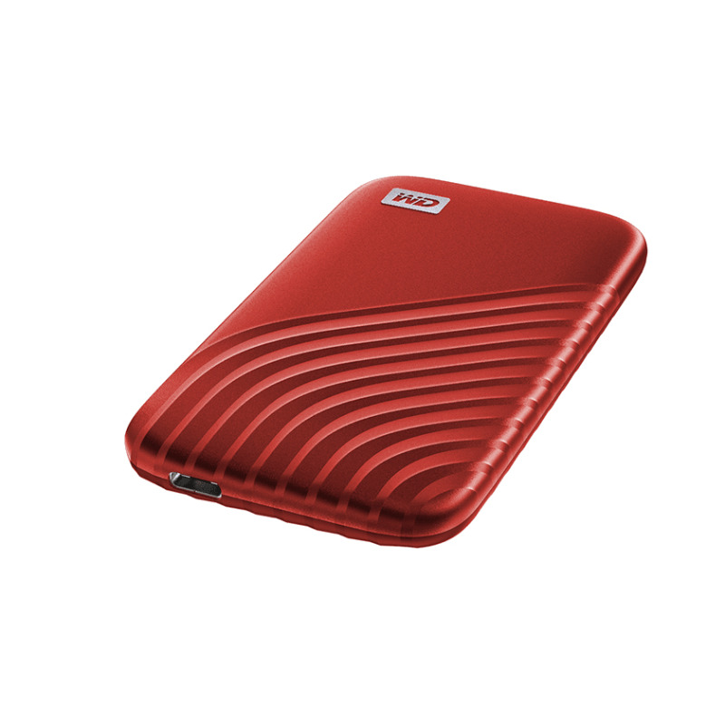 UNIDAD DE ESTADO SOLIDO SSD EXTERNO WD MY PASSPORT 1TB PORTATIL USB 3.2 TIPO C ROJO WINDOWS MAC BACKUP ENCRIPTACION WDBAGF0010BRD-WESN image 4