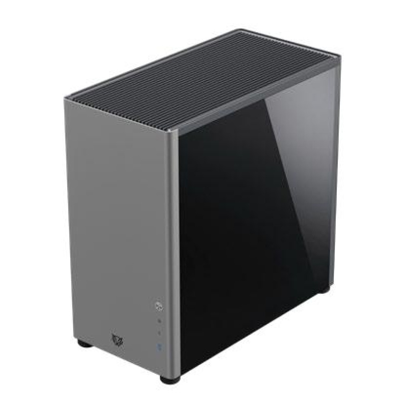 GABINETE GAMER BALAM RUSH ERIS SPECIALGM985 / MEDIA TORRE / ATX, MICRO ATX, MINI ITX / ILUMINACION LED / PANEL CRISTAL TEMPLADO, METAL / NEGRO - GRIS / BR-935654