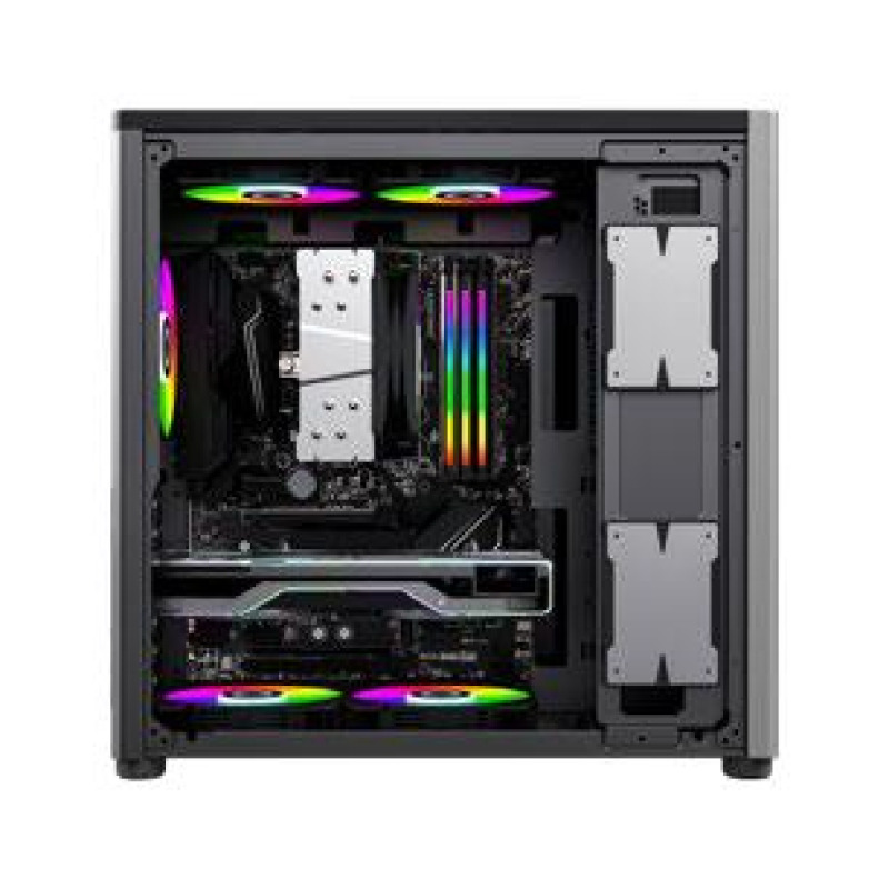 GABINETE GAMER BALAM RUSH ERIS SPECIALGM985 / MEDIA TORRE / ATX, MICRO ATX, MINI ITX / ILUMINACION LED / PANEL CRISTAL TEMPLADO, METAL / NEGRO - GRIS / BR-935654 image 2