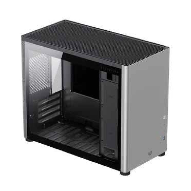 GABINETE GAMER BALAM RUSH ERIS SPECIAL GI985 / MINI TORRE / MICRO ATX - MINI-ITX / PANEL CRISTAL TEMPLADO REMOVIBLE / SOPORTE PARA ENFRIAMIENTO LIQUIDO /  BAHIA 4X SSD - 1X HDD / GRIS / BR-935371 image 3
