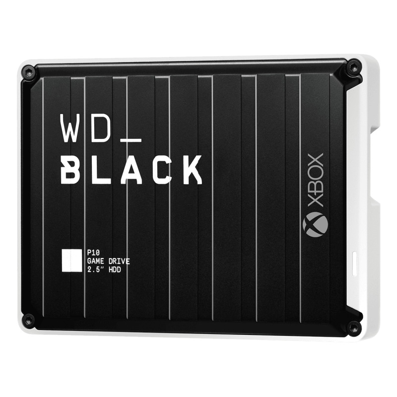 DISCO DURO EXTERNO WD BLACK P10 GAME DRIVE 5TB PORTATIL USB3.2 GEN1 NEGRO/BCO XBOX X/S XBOX ONE WDBA5G0050BBK-WESN