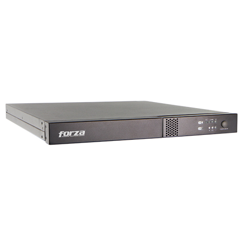 UPS DOBLE CONVERSION EN LINEA FORZA FDC-1001RUL CON CAPACIDAD DE 1000VA/800W  FP 0.9 ONDA SENOIDAL PURA 3 SALIDAS 120V NEGRO image 3