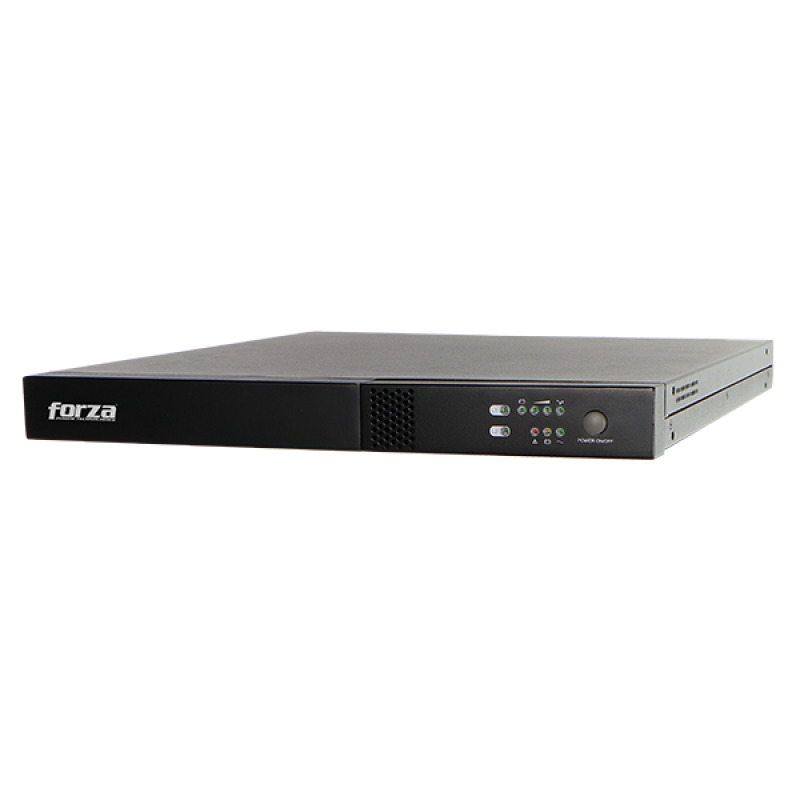 UPS DOBLE CONVERSION EN LINEA FORZA FDC-1001RUL CON CAPACIDAD DE 1000VA/800W  FP 0.9 ONDA SENOIDAL PURA 3 SALIDAS 120V NEGRO image 5