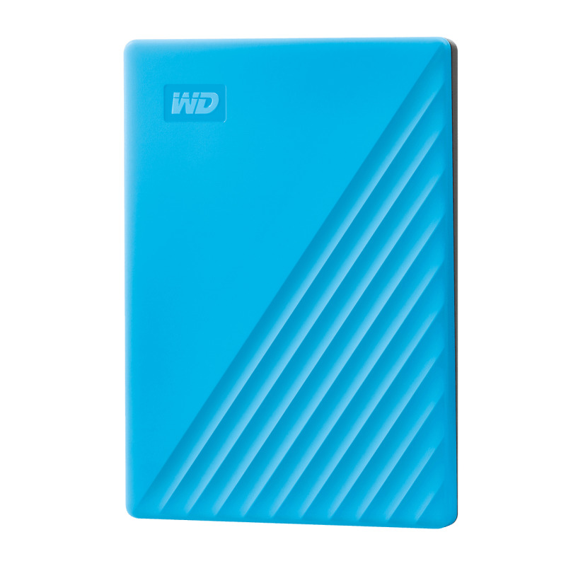DISCO DURO EXTERNO WD MY PASSPORT 4TB 2.5 PORTATIL USB3.0 AZUL WINDOWS BACKUP ENCRIPTACION WDBPKJ0040BBL-WESN