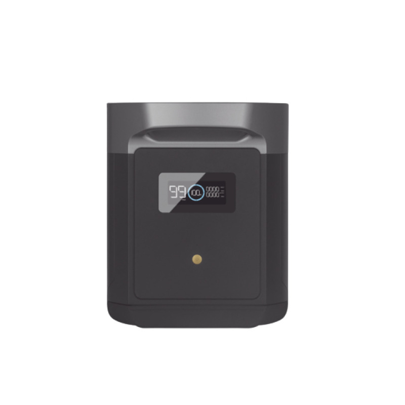 Batería de Litio LFP Inteligente de 2048Wh para Aumentar Tiempo de Respaldo Compatible con EFD350 DELTA 2 MAX