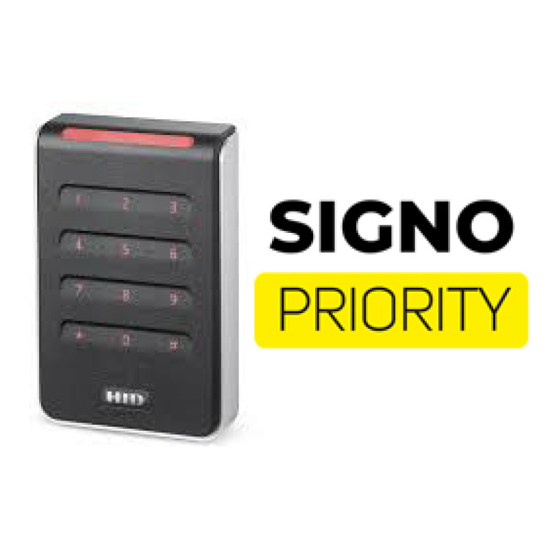 HID Identity Signo 40K Lector de control de acceso básico Plata, Negro image 2
