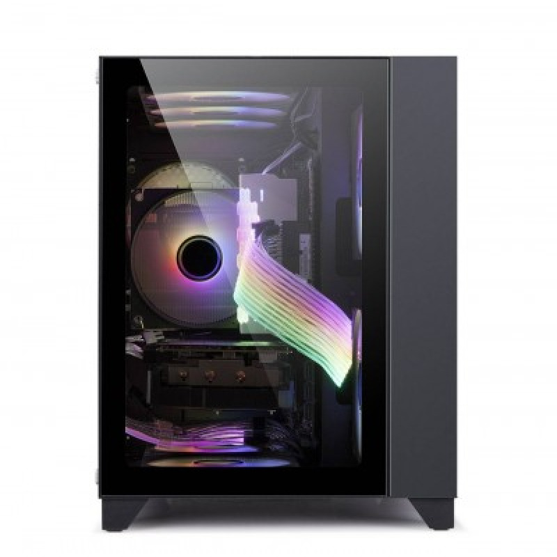 Game Factor CSG570 gabinete de computadora Midi Tower Negro