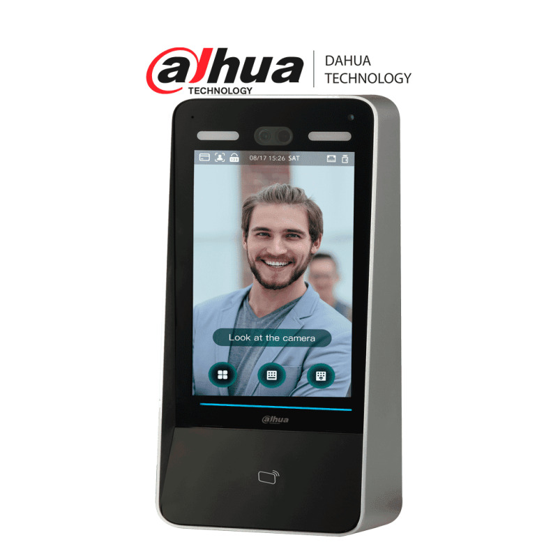 DAHUA DHI-ASI8213Y-V3 Control de Acceso con Reconocimiento Facial/ Pantalla táctil LCD de 10,1 pulgadas/ Lente doble gran angular de 2 MP/ 100 000 imágenes de rostros y trabajar sin red/ detección de vida/ image 2