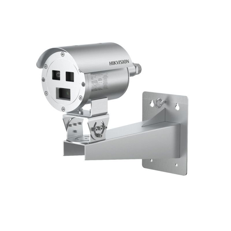 Bala IP Térmica Dual / Termico 97 mm 256 X 192 Óptico 8 mm 4 MP / Termométrica / Detección de Temperatura / IP68 / 30 mts IR / Antiexplosión / Anticorrosión