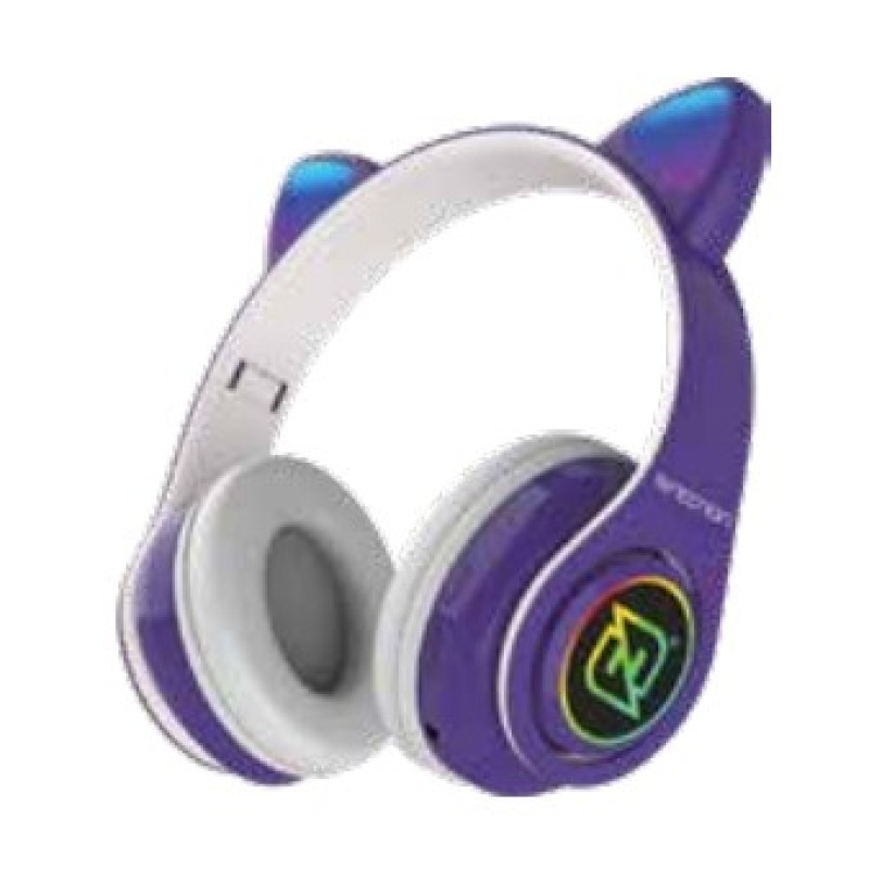 Necnon NBH-07 Auriculares Inalámbrico y alámbrico Diadema Llamadas/Música Bluetooth Púrpura, Blanco image 9