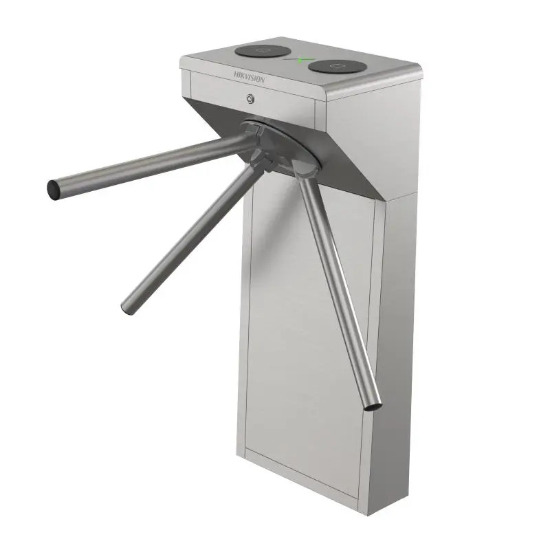 Torniquete Trípode Bidireccional de Acero Inoxidable SUS304 / 2 Millones MCBF  / Apertura en Caso de Emergencia / Integrable con cualquier Sistema de Control de Acceso / Indicadores LED de EntradaSalida