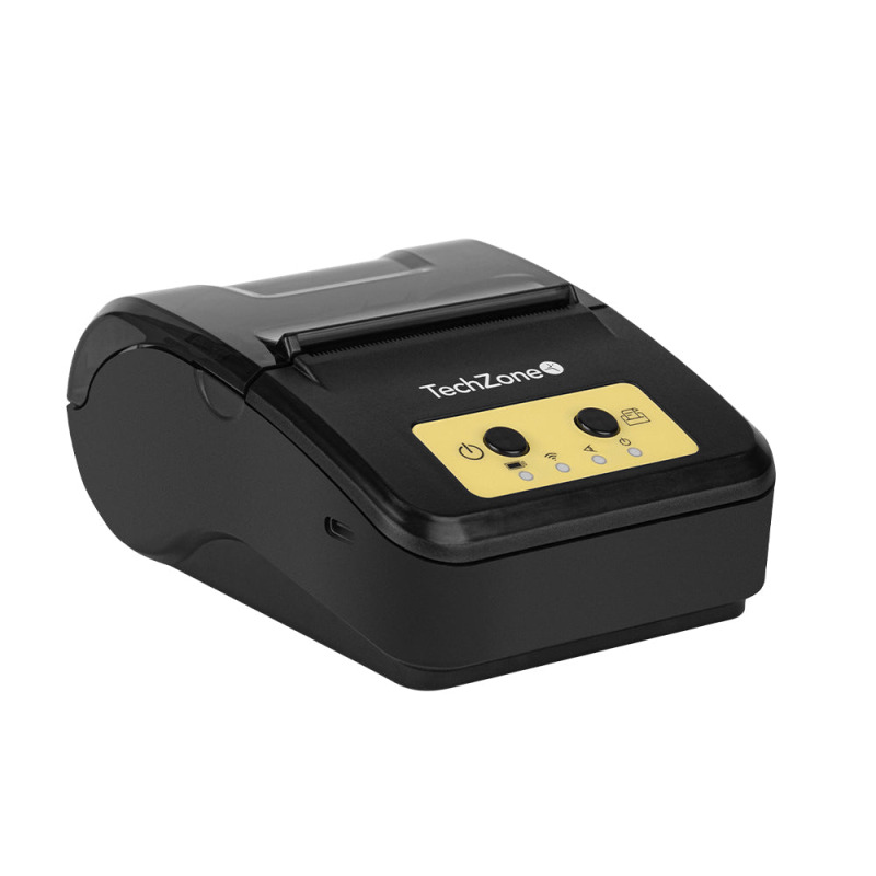 MINIPRINTER TECHZONE TZBEP03, TERMICA, 58 MM, VEL 80 MM/S, 203 DPI, USB, BLUETOOTH 3.0, CORTE MANUAL, 1 AÑO DE GARANTIA