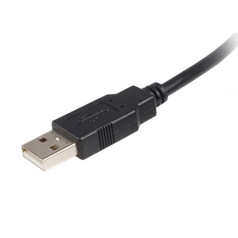CABLE USB DE 3M PARA IMPRESORA - 1X USB A MACHO - 1X USB B MACHO - ADAPTADOR NEGRO - STARTECH.COM MOD. USB2HAB3M image 2