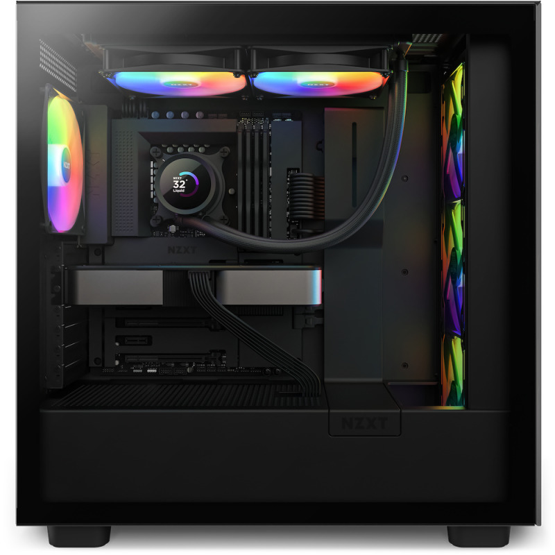 DISIPADOR DE ENFRIAMIENTO LIQUIDO  NZXT KRAKEN X63 / 280MM / NEGRO /RGB/GAMER image 5