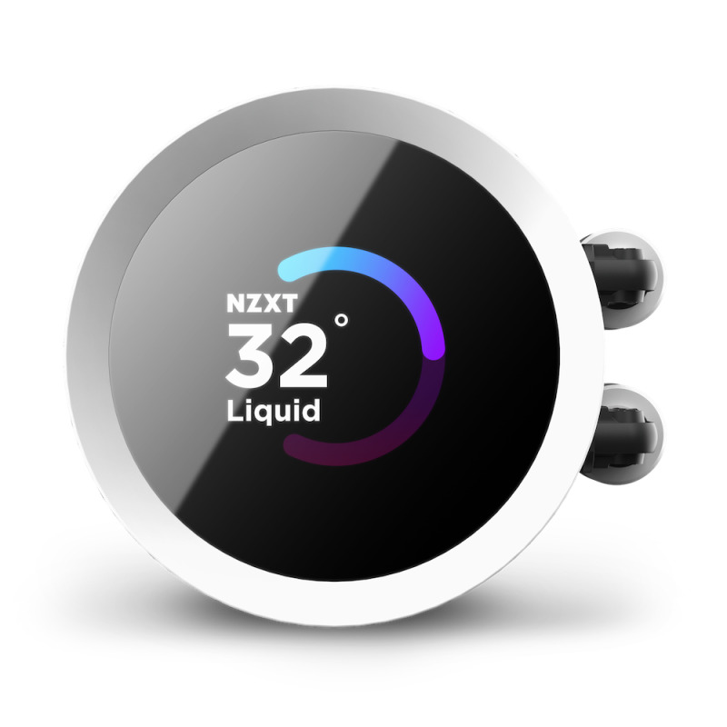 DISIPADOR DE ENFRIAMIENTO LIQUIDO  NZXT KRAKEN X63 / 280MM / BLANCO MATTE/ RGB/ GAMER image 3