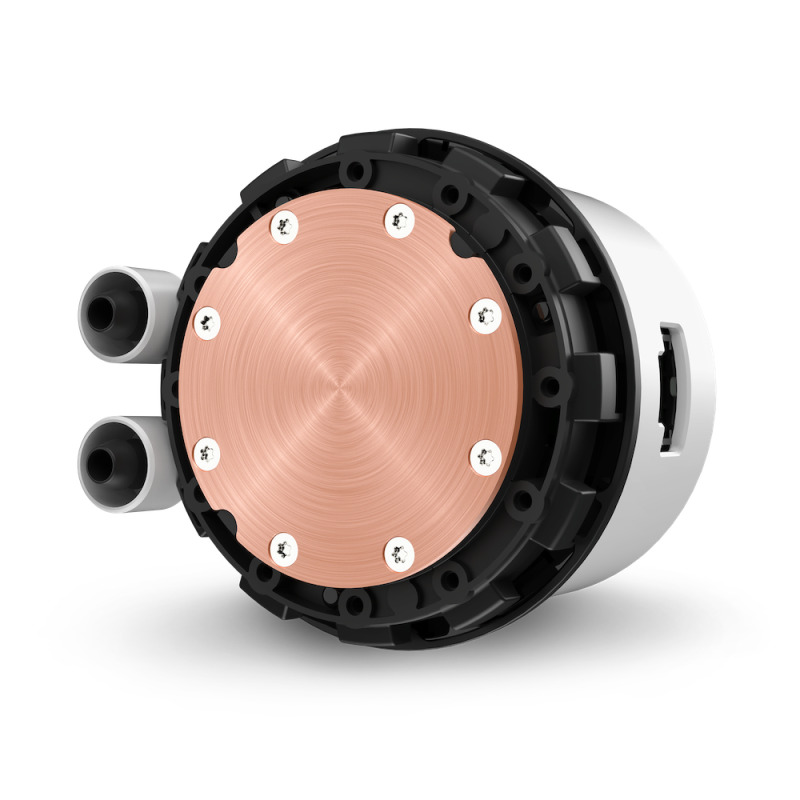 DISIPADOR DE ENFRIAMIENTO LIQUIDO  NZXT KRAKEN X63 / 280MM / BLANCO MATTE/ RGB/ GAMER image 4