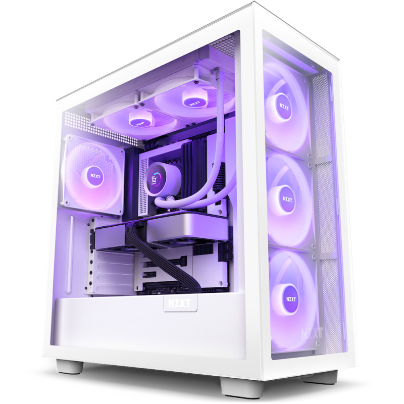 DISIPADOR DE ENFRIAMIENTO LIQUIDO  NZXT KRAKEN X63 / 280MM / BLANCO MATTE/ RGB/ GAMER image 6