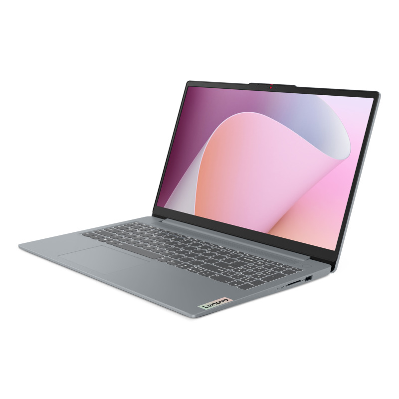 LAPTOP LENOVO IDEAPAD SLIM 3i RYZEN 5-7520U 8GB SSD 512GB 15.6" TOUCH SCREEN ARTIC GREY W11H image 3