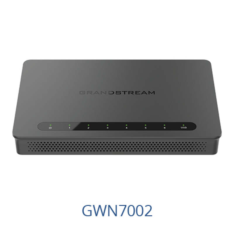 Router Gigabit VPN / Balanceador de cargas / 30000 sesiones NAT /  4 puertos 10/100/1000 Mbps  2 puertos SFP WAN/LAN / 1 puerto entrada PoEaf/at / 2 puertos salida PoE af/at / Compatible con GWN Cloud