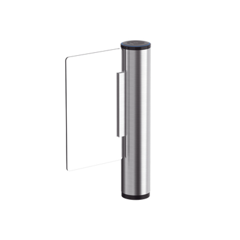 Puerta de Cortesia con Aleta de Acrílico No incluida de Alto Impacto / 90 cms ancho del carril / 6 MCBF / Acero Inoxidable SUS304 / Requiere aleta modelo DSK3BC430LXDP90/1