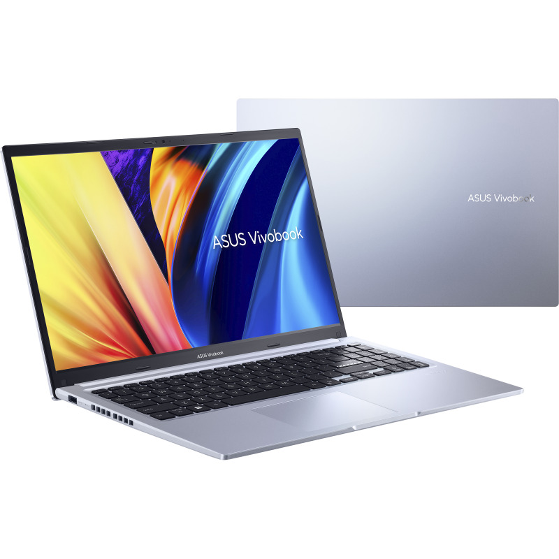 PORTATIL LAPTOP ASUS VIVOBOOK F1502ZA/CORE I7-1260P/15.6 PULGADAS FHD/16GB /512GB NVME/WIN 11 HOME /WIFI 6 / COLOR SILVER / TECLADO NUMERICO/ 1 AÑO DE GARANTIA/GRADO MILITAR/F1502ZA-I716G512-H1