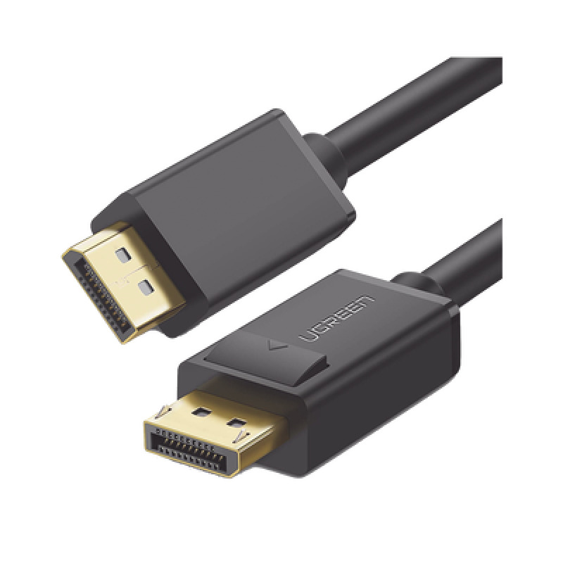 Cable DisplayPort 12 Macho a Macho/ Longitud 3m / Versión DP12 / Soporta 4K60Hz 2K144Hz / Soporta 3D / Color profundo de 8 y 10 bits / Blindaje Interno Múltiple / Cobre Estañado 28AWG / Botón de Liberación